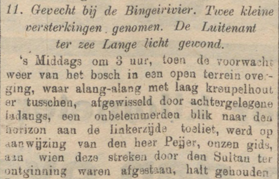 Sumber Koran De Sumatra Post tanggal 25-08-1915