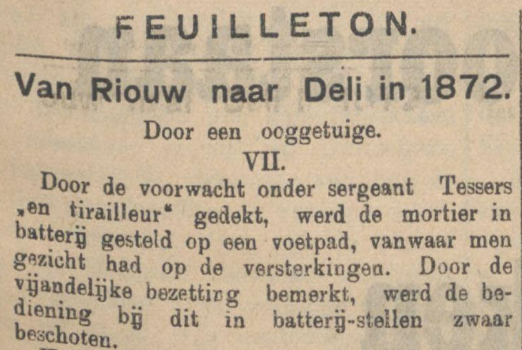 Koran De Sumatra Post tanggal 26-08-1915